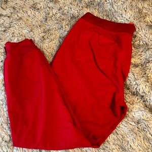 Figs Zamora joggers size large red
